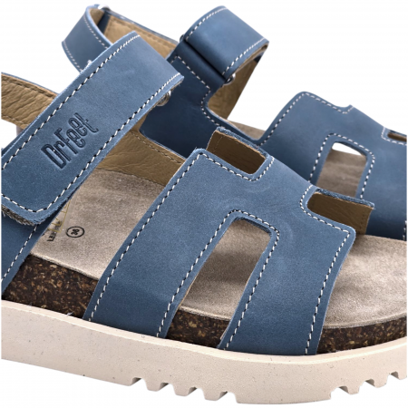 Sandale Dr Feet 16015 albastru - dama [2]