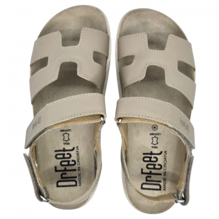 Sandale Dr Feet 16015 maro deschis - dama [4]