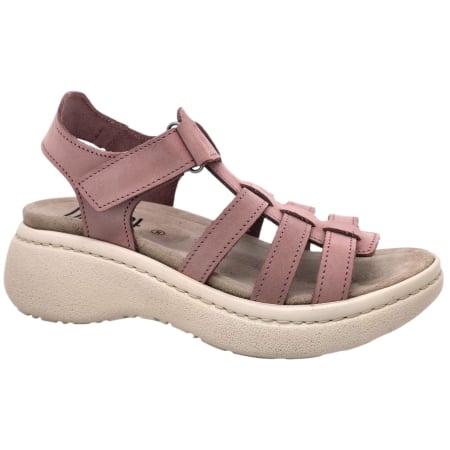 Încălțăminte cu talpă ortopedică - Sandale Dr Feet 18000 roz pudra - dama