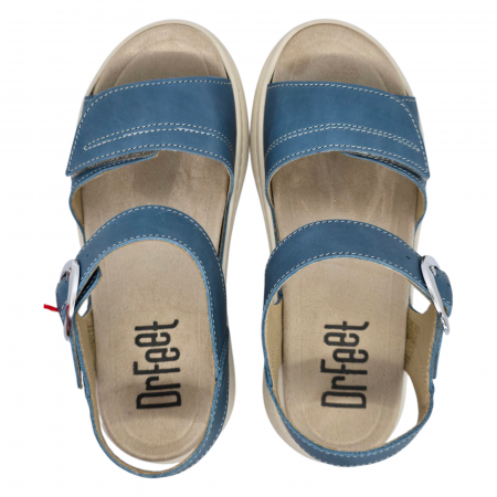 Sandale Dr Feet 18004 albastru - dama [4]