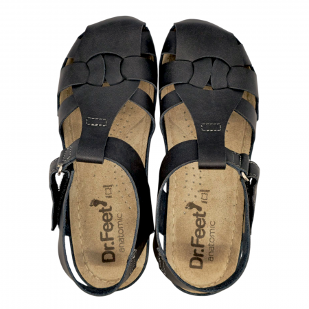 Sandale Dr Feet 2018 negru - dama [4]