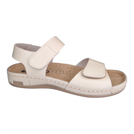Sandale dama - Leon Klompe - Sandale Leon 963 beige - dama