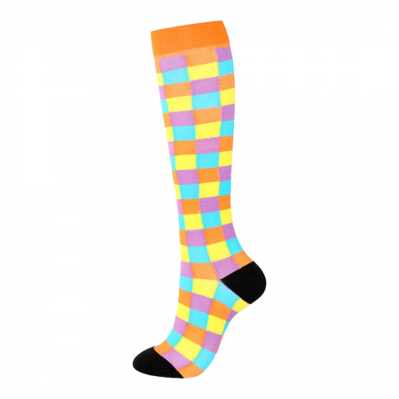 Sosete colorate cu compresie L/XL - 1 [5]