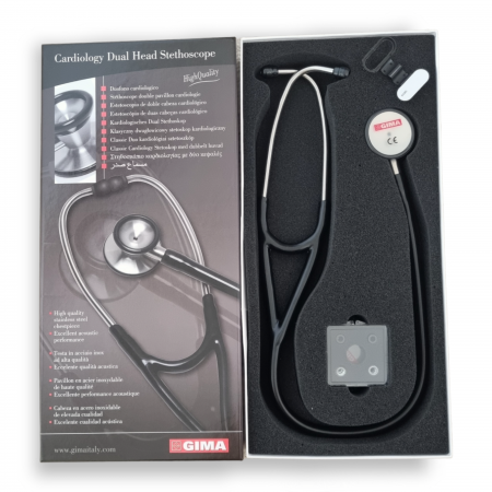 Stetoscop cardiologic Gima - negru [1]