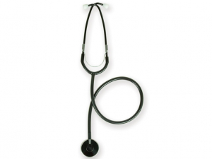 Stetoscop cu capsula simpla GIMA - Latex Free - negru (51000) [1]