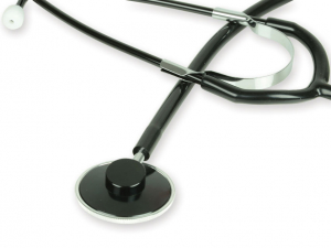 Stetoscop cu capsula simpla GIMA - Latex Free - negru (51000) [0]