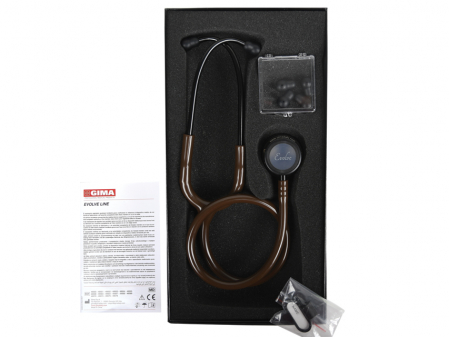 Stetoscop Evolve chocolate - black head edition [1]