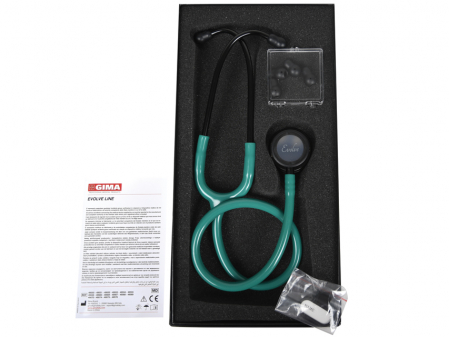 Stetoscop Evolve emerald green - black head edition [2]