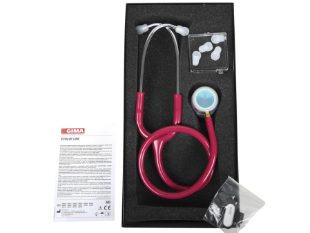 Stetoscop Evolve raspberry - rainbow head edition [2]