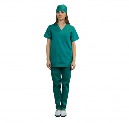 Costum medical verde chirurgical - unisex STRECH [1]