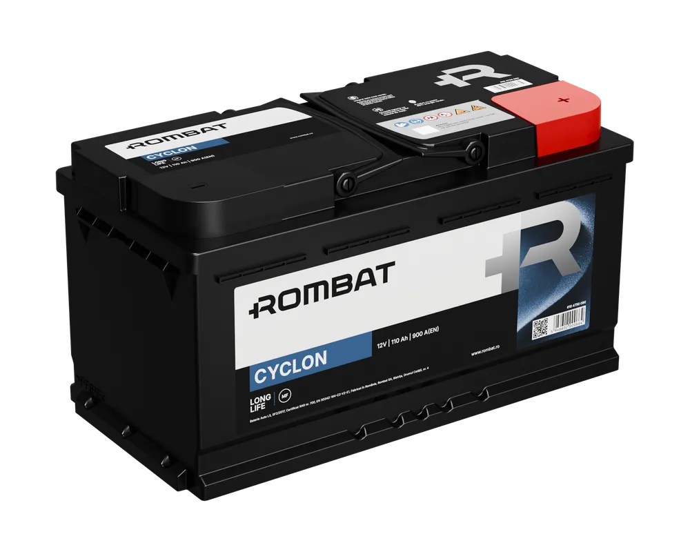 Auto - Acumulator Rombat Cyclon 110Ah 900A
