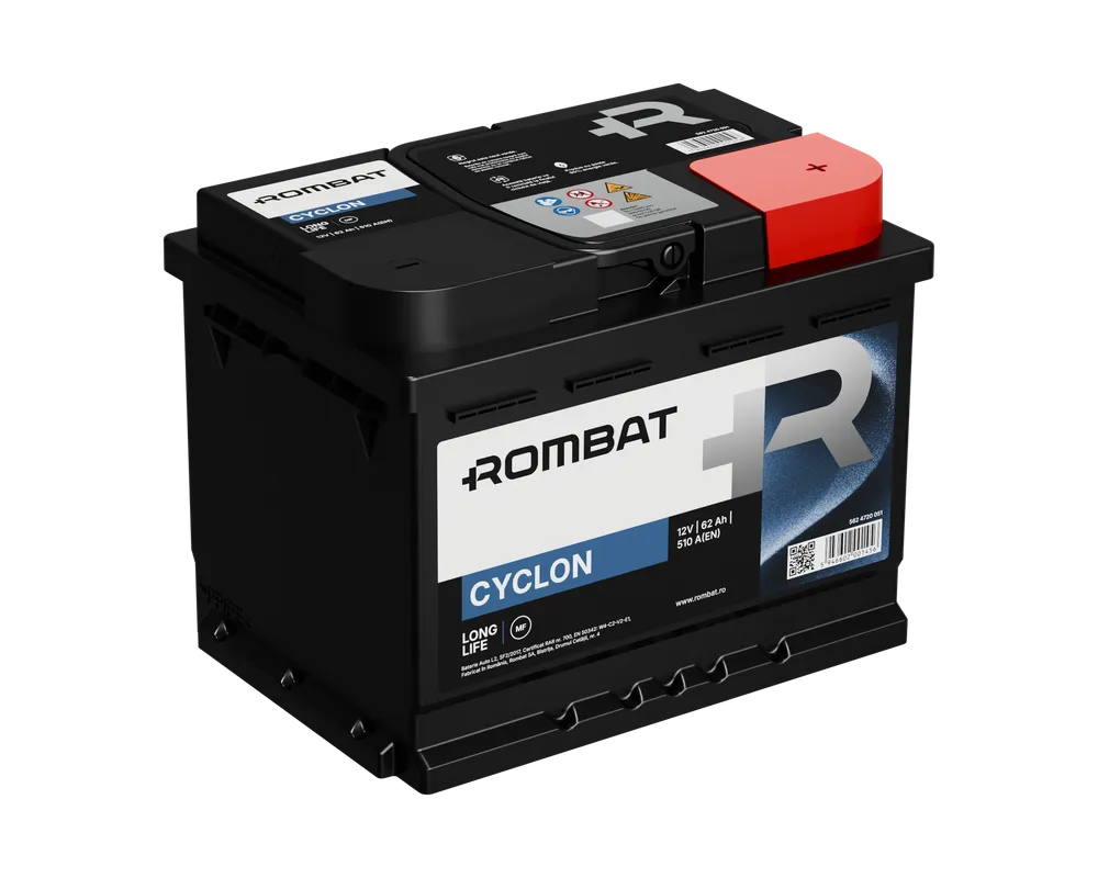 Auto - Rombat Cyclon 62Ah 510A