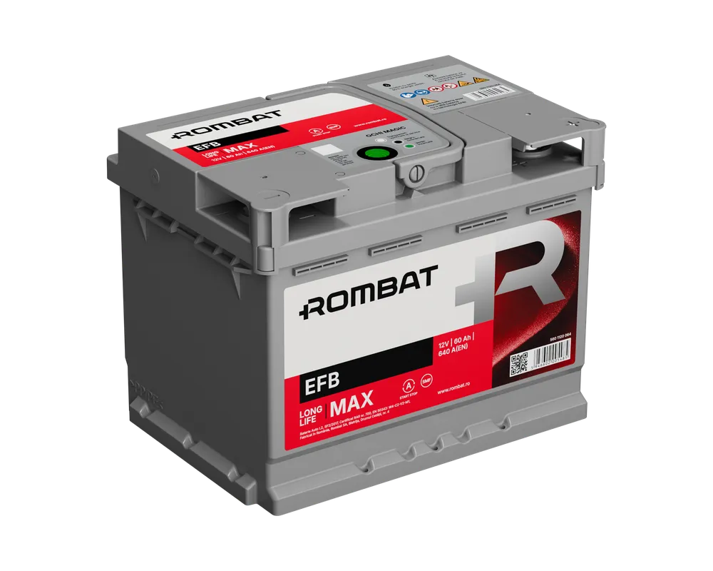 Sistem Start-Stop - EFB 60Ah 640A Start-Stop
