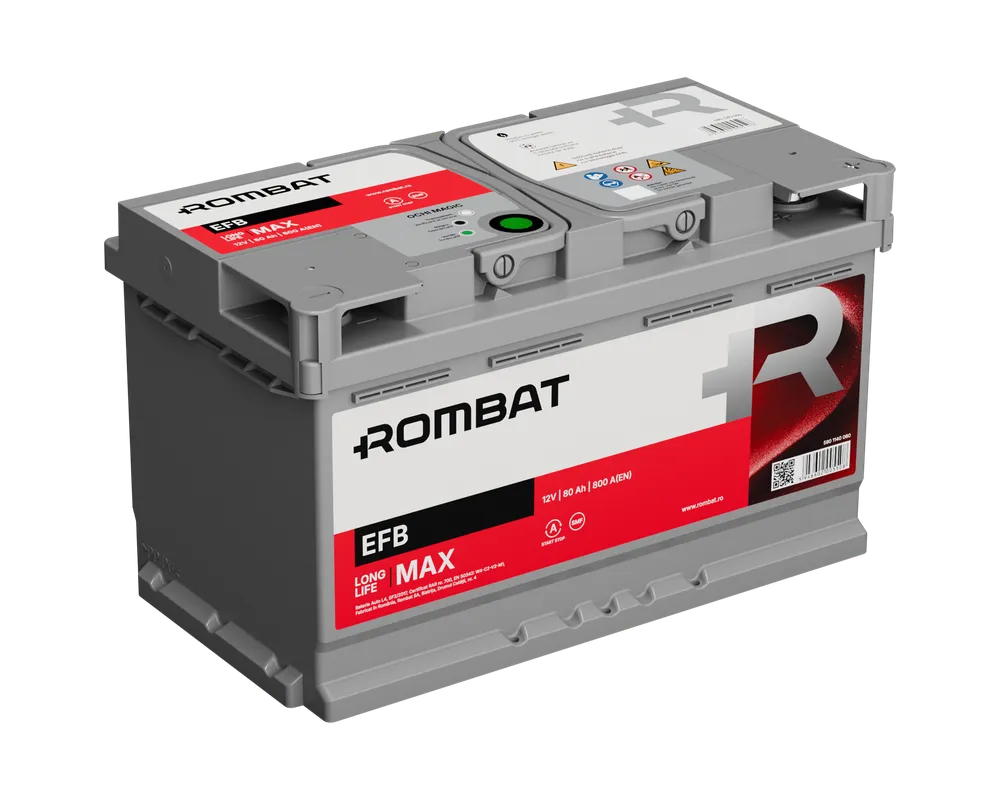 Sistem Start-Stop - Rombat EFB 80Ah 800A