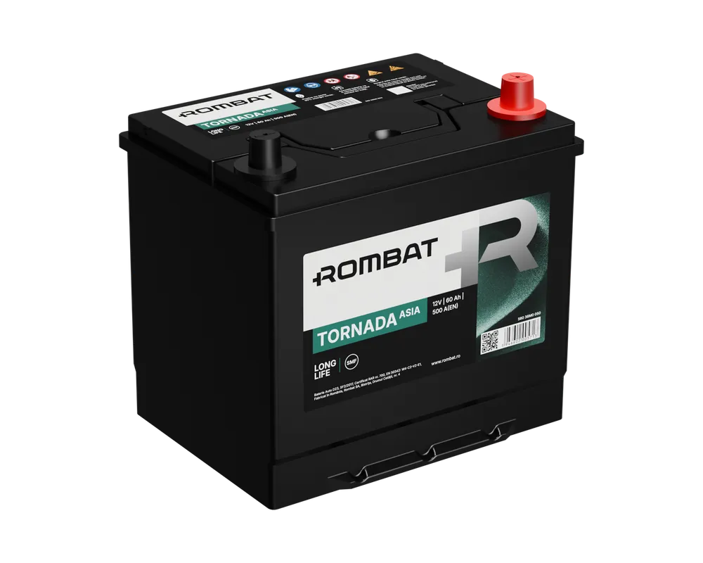 Auto - Rombat Tornada Asia 60Ah 500A