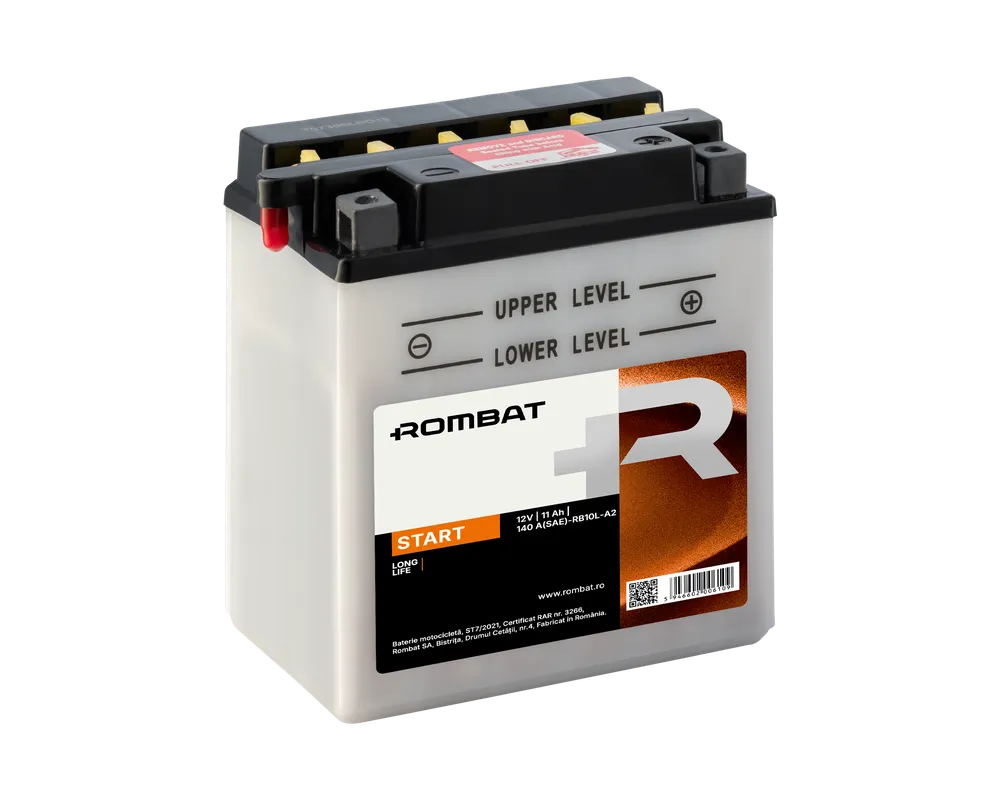 Moto - BATERIE MOTO  12V-11AH 110A  Start Cu Intretinere RB10L-A2