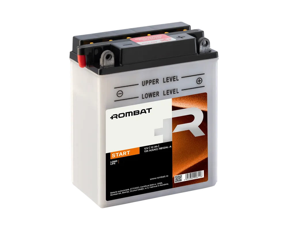 Moto - BATERIE MOTO  12V-12AH 135A  Start Cu Intretinere RB12AL-A