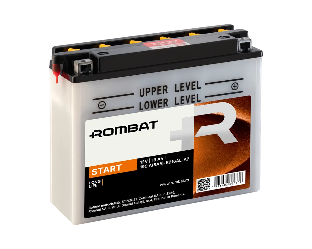 Moto - BATERIE MOTO  12V-16AH 190A  Start Cu Intretinere RB16AL-A2