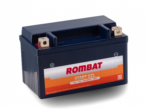 Moto - BATERIE MOTO  12V-7AH 100A Start Cu Gel RBG7