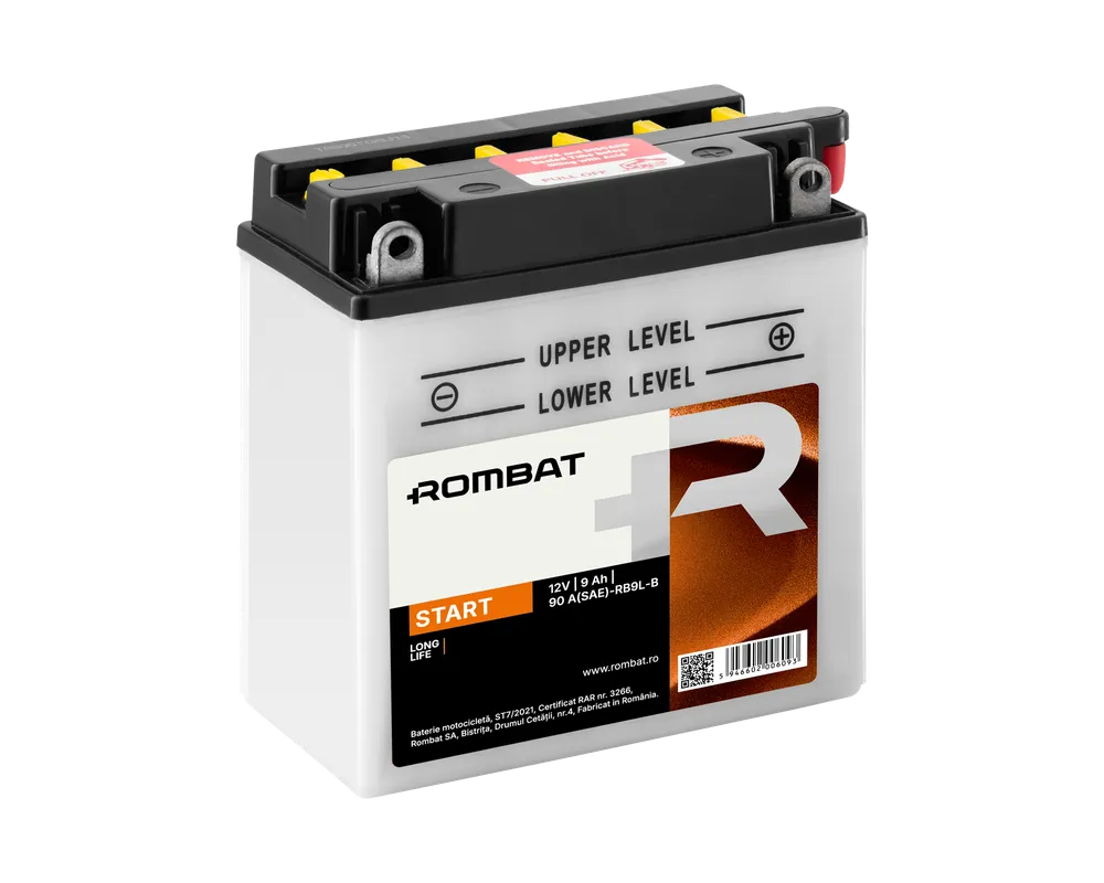 Moto - BATERIE MOTO  12V-9AH 90A Start Cu Intretinere RB9L-B
