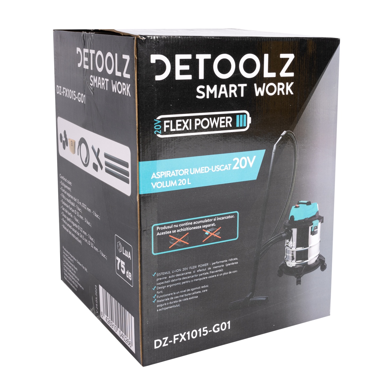 Aspirator umed-uscat 20V, volum 20L [5]