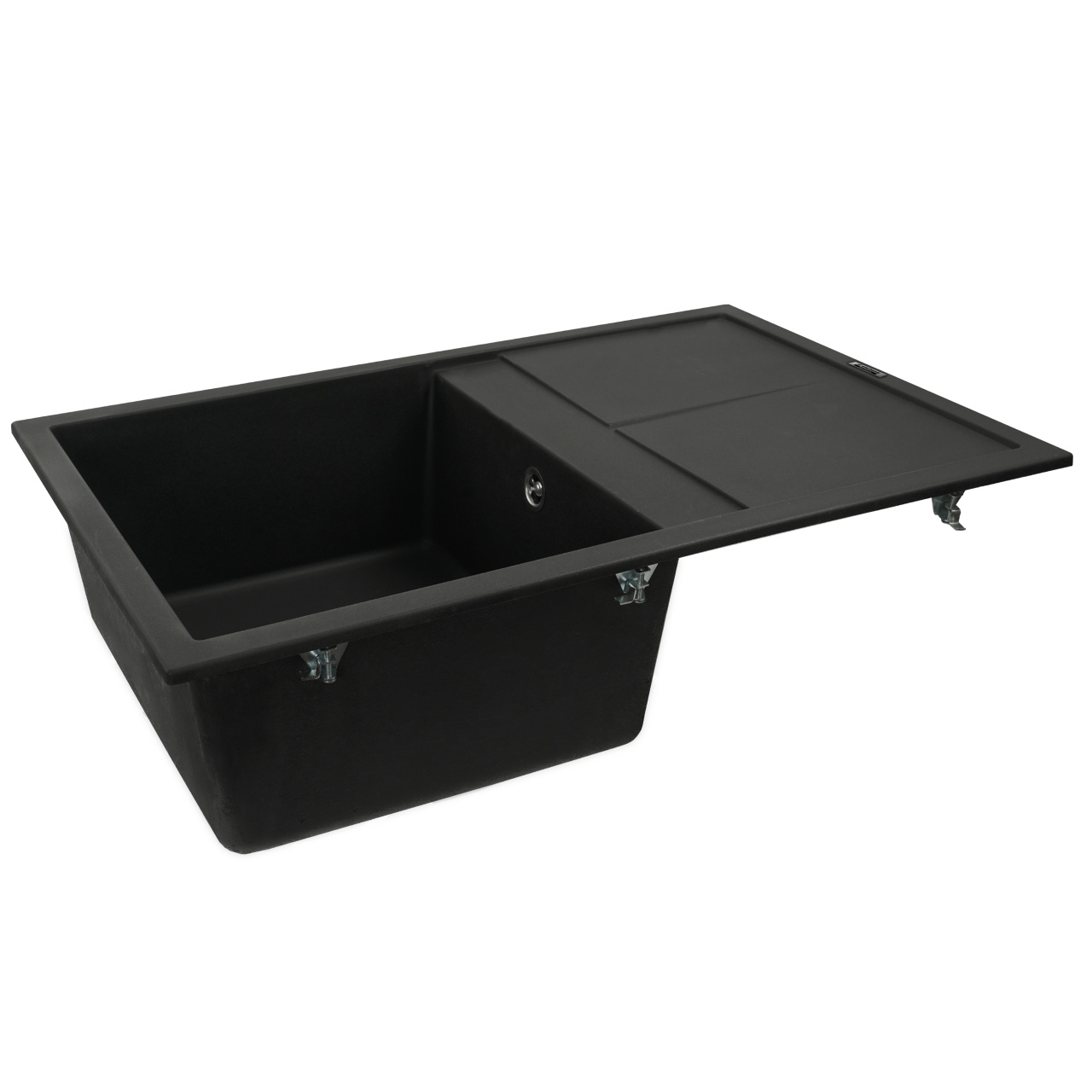 Chiuveta de bucatarie Elefant Premium Selena Negru metalic 785x495mm [3]