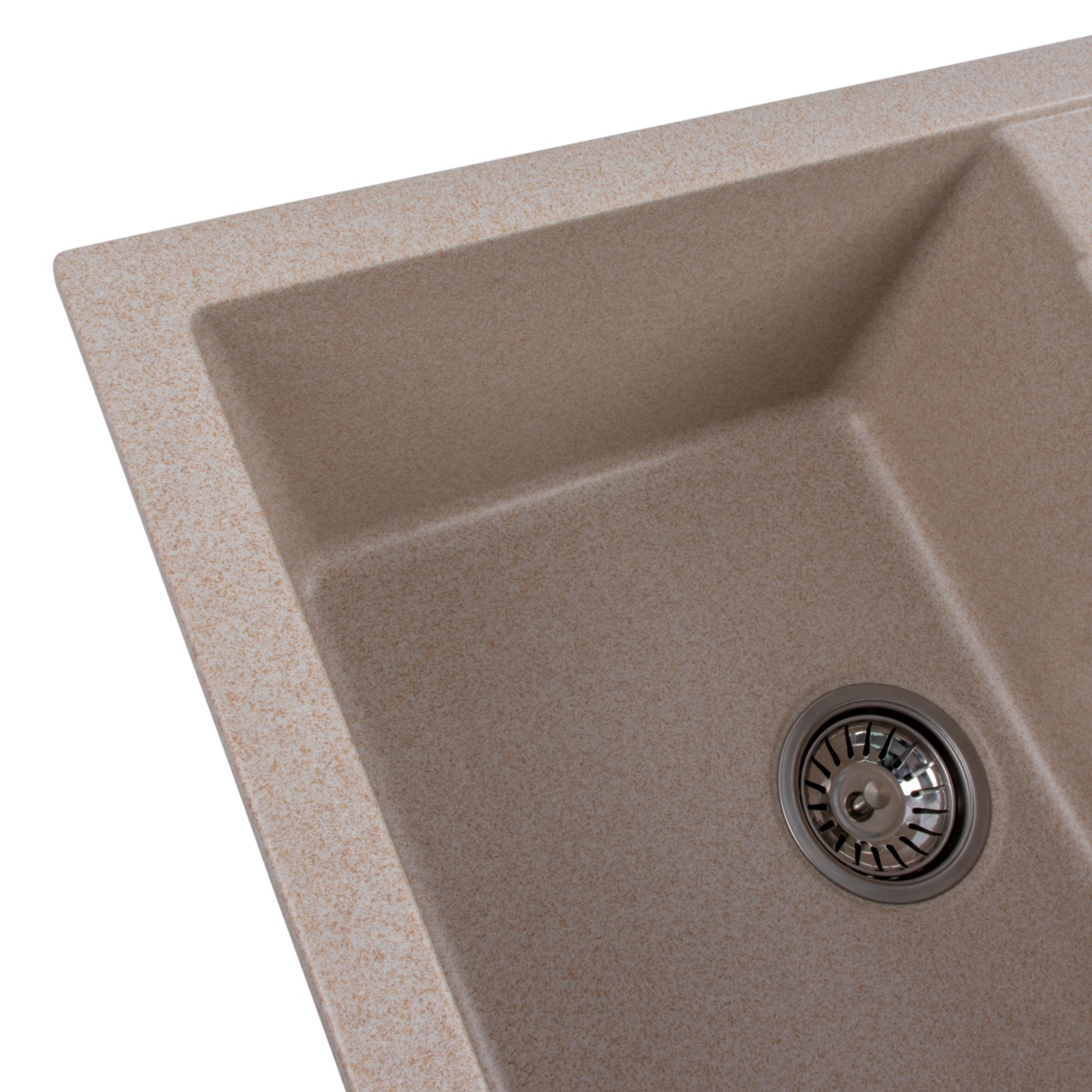 Chiuveta de bucătărie Elefant Premium Troya 7850 , Safari bej 776x496 mm [6]