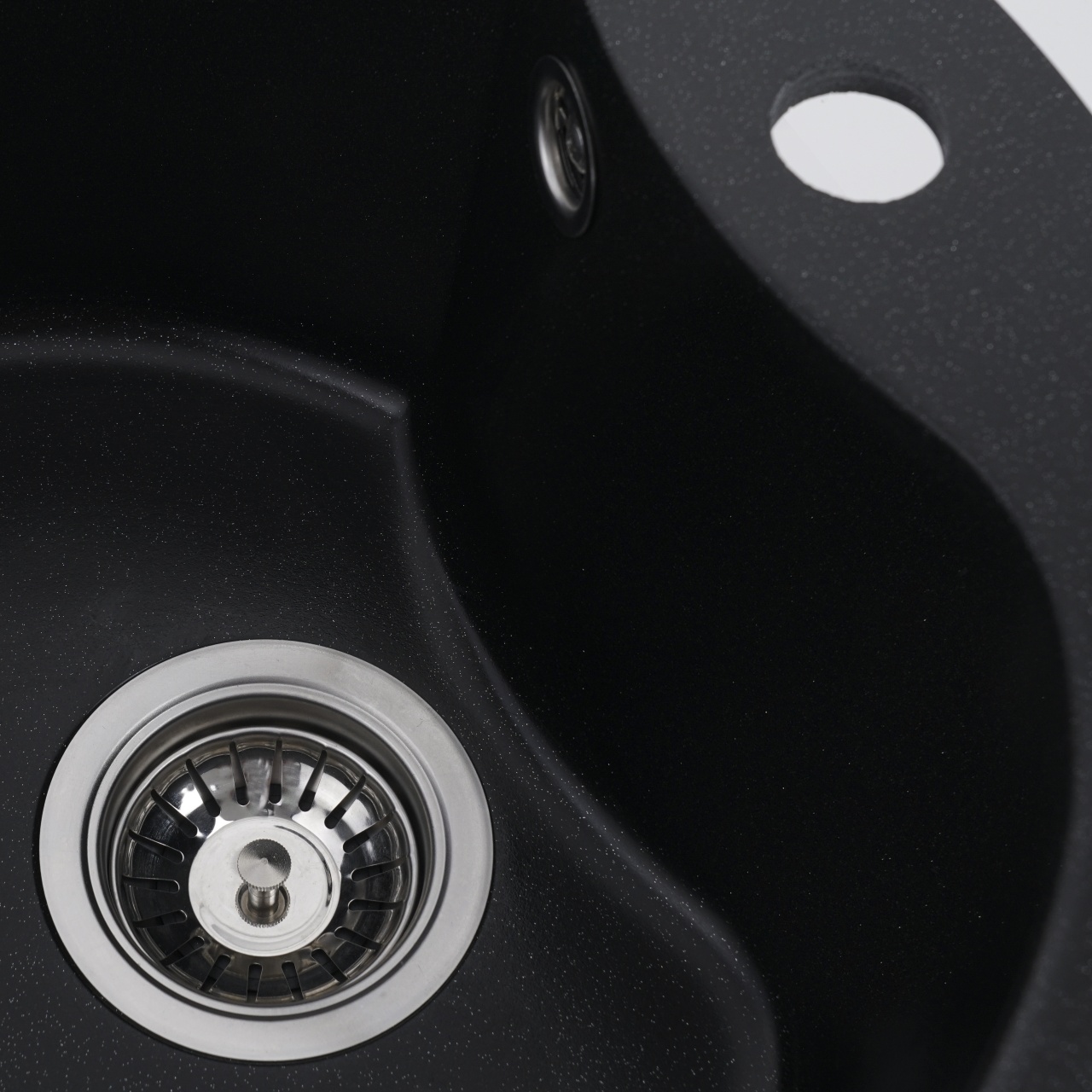 Chiuveta de bucătărie Elefant Premium Turas 480 , Negru metalic 482 mm [5]