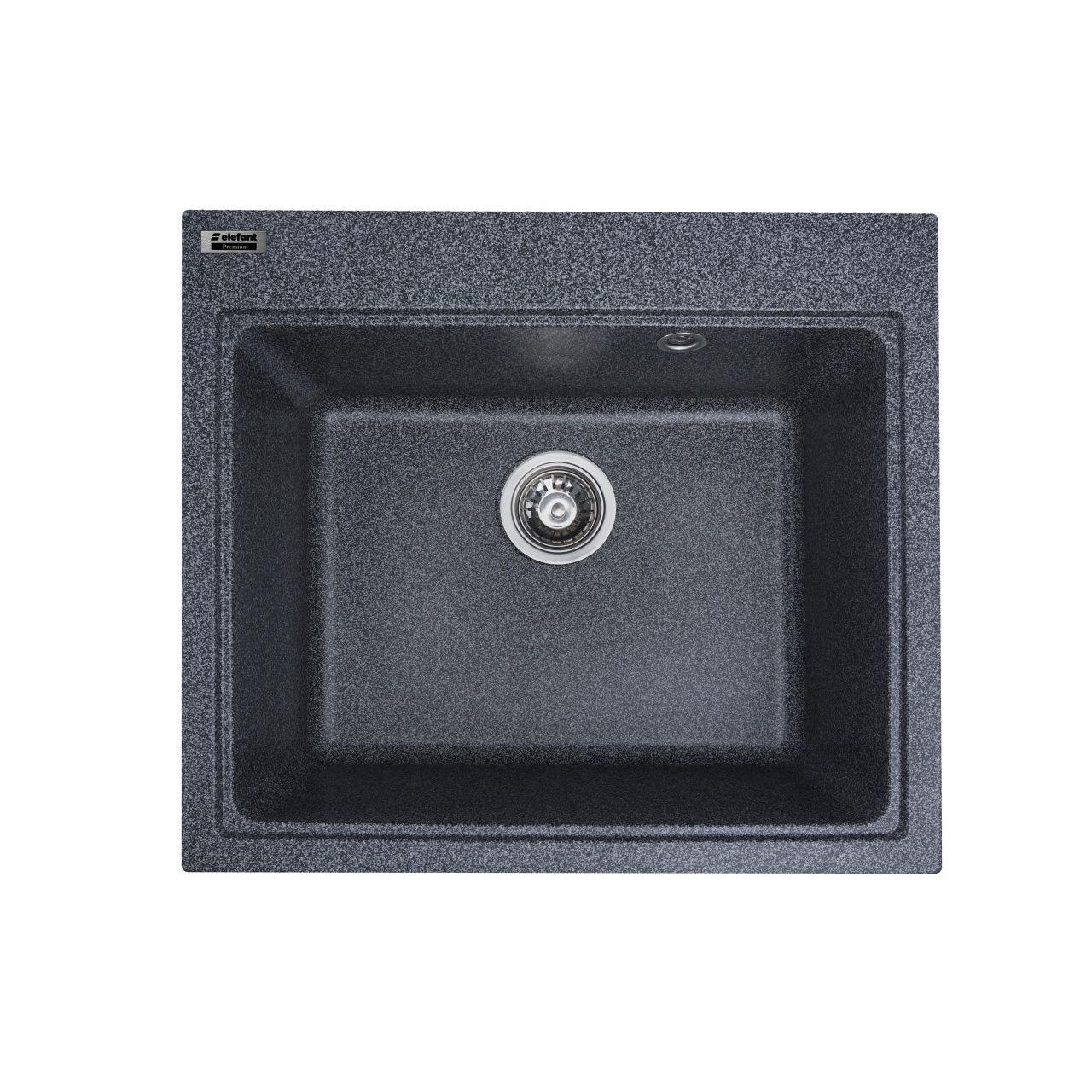 Instalatii sanitare - Chiuvetă din compozit de granit pentru bucătărie ELEFANT PREMIUM 5852 VESTA Grafit