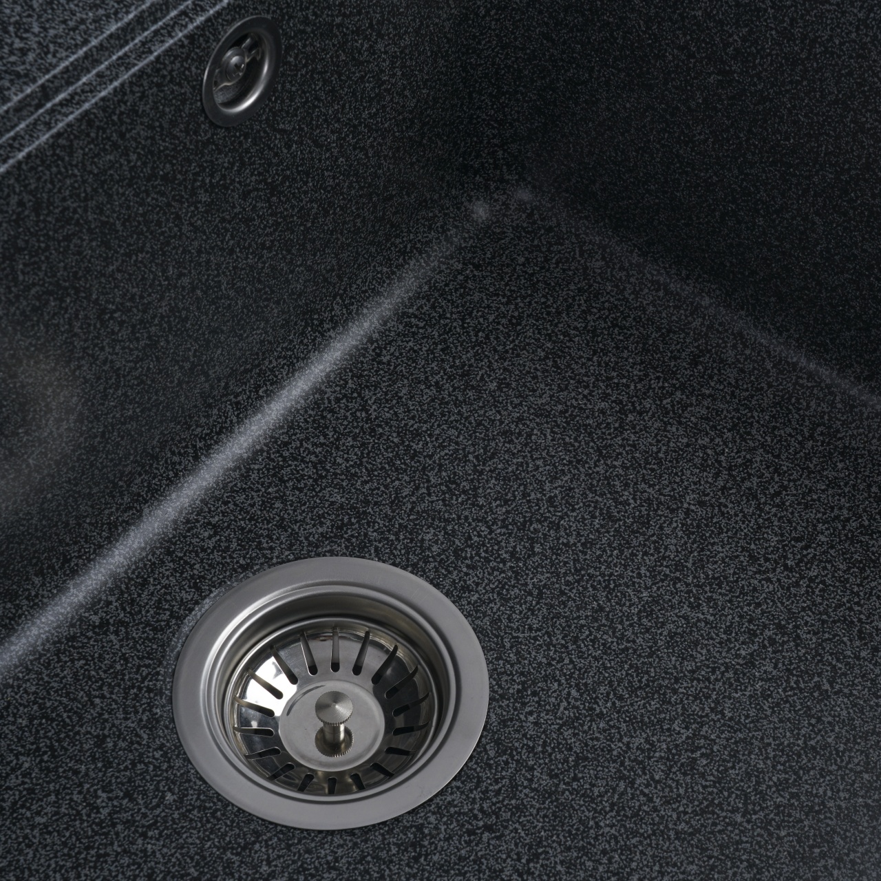 Chiuvetă din compozit de granit pentru bucătărie ELEFANT PREMIUM 5852 VESTA Grafit [5]