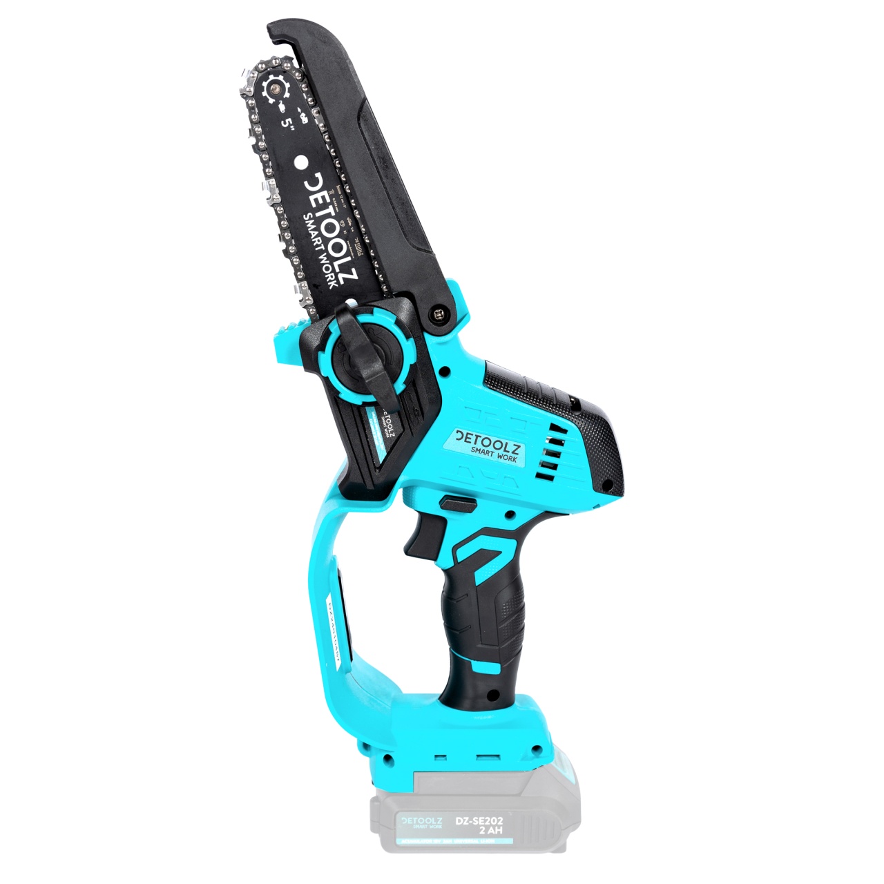 Fara categoriee - Mini drujba pe acumulator, dreapta, Detoolz 20V