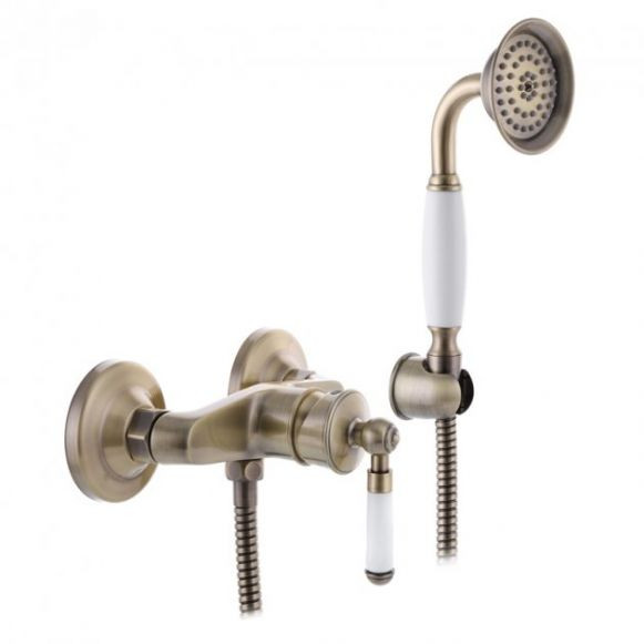 Instalatii sanitare - MIXXUS PREMIUM VINTAGE BRONZE 003 baterie baie din alama