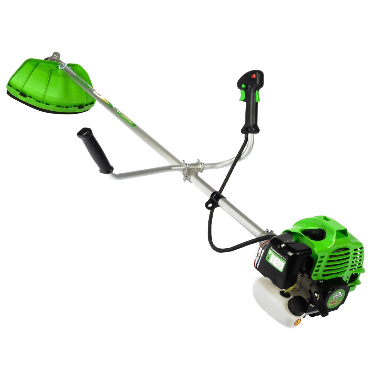 Fara categoriee - Motocositoare Micul Fermier 1.9CP, 43CC, motor benzina 2T, pornire rapida, 3 accesorii, tija 28mm