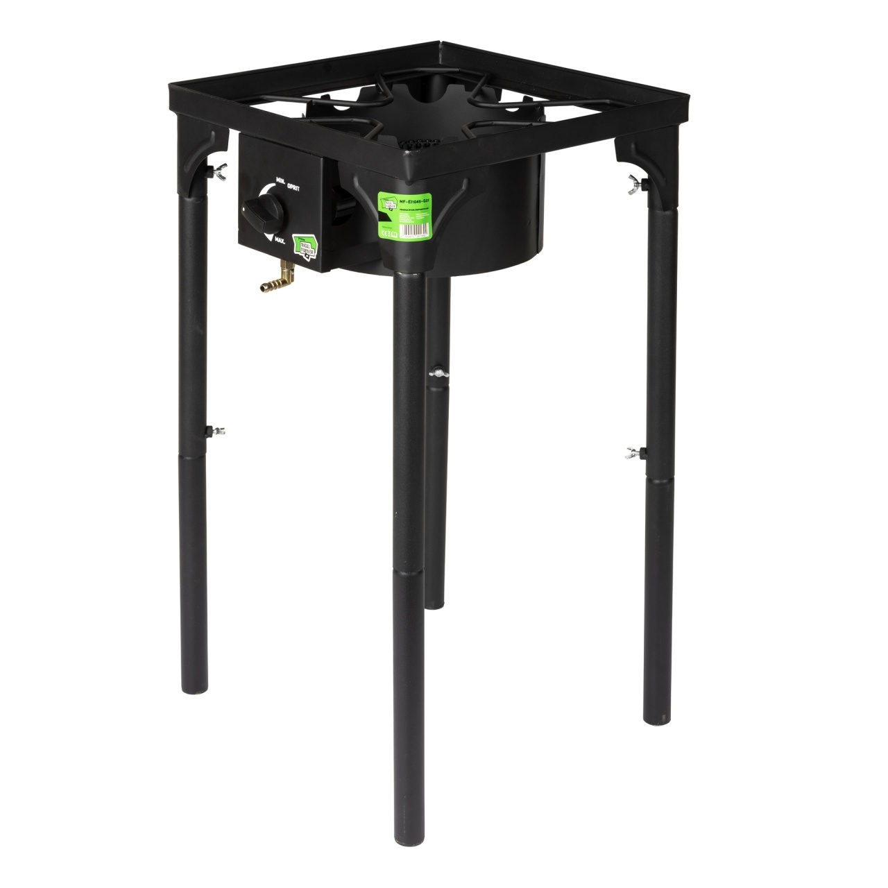 Pirostrie patrata Micul Fermier, putere termica 6kW, 1 arzator, inaltime ajustabila 72/42 cm [3]