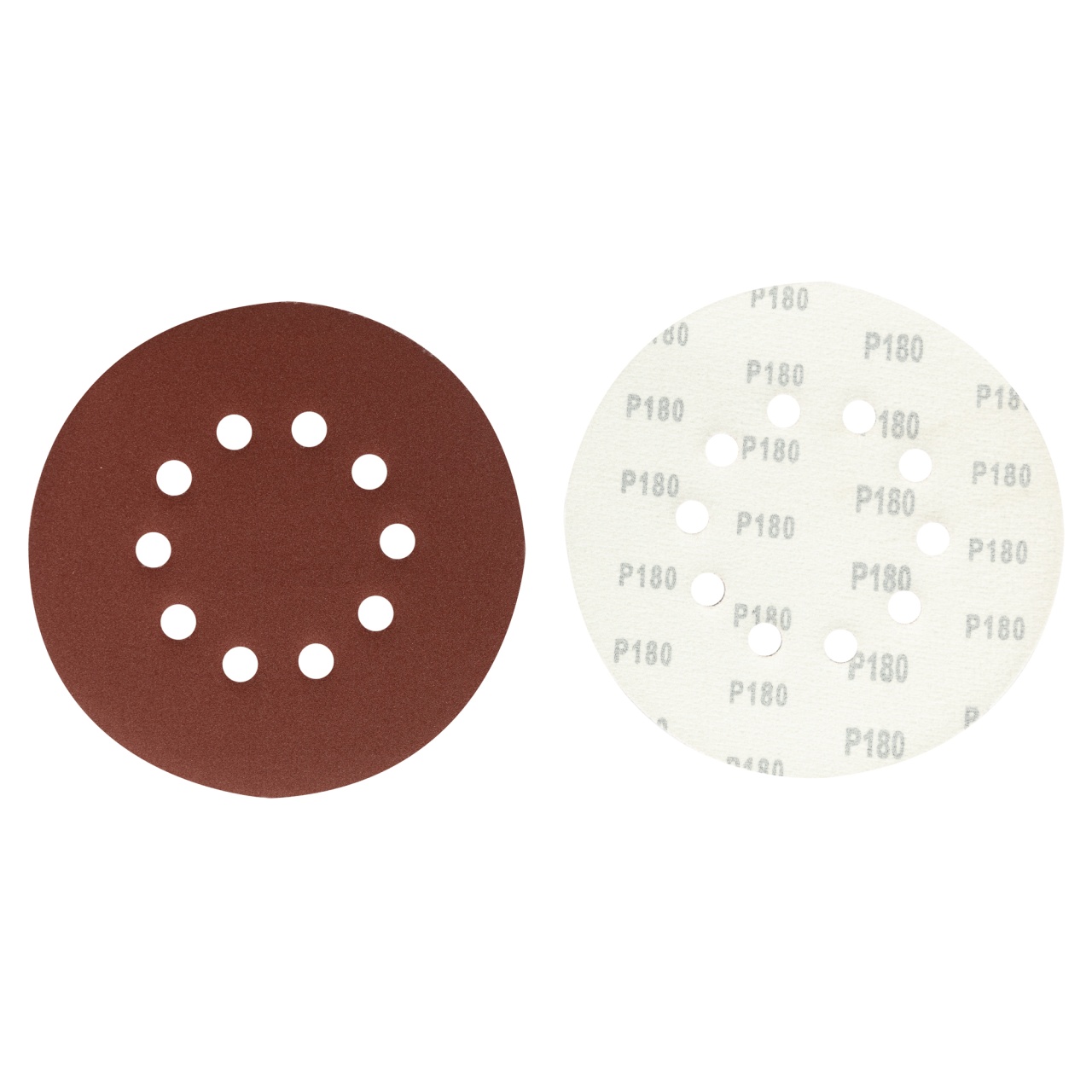Set hartie abraziva 215mm P180 10 gauri, slefuitor [1]