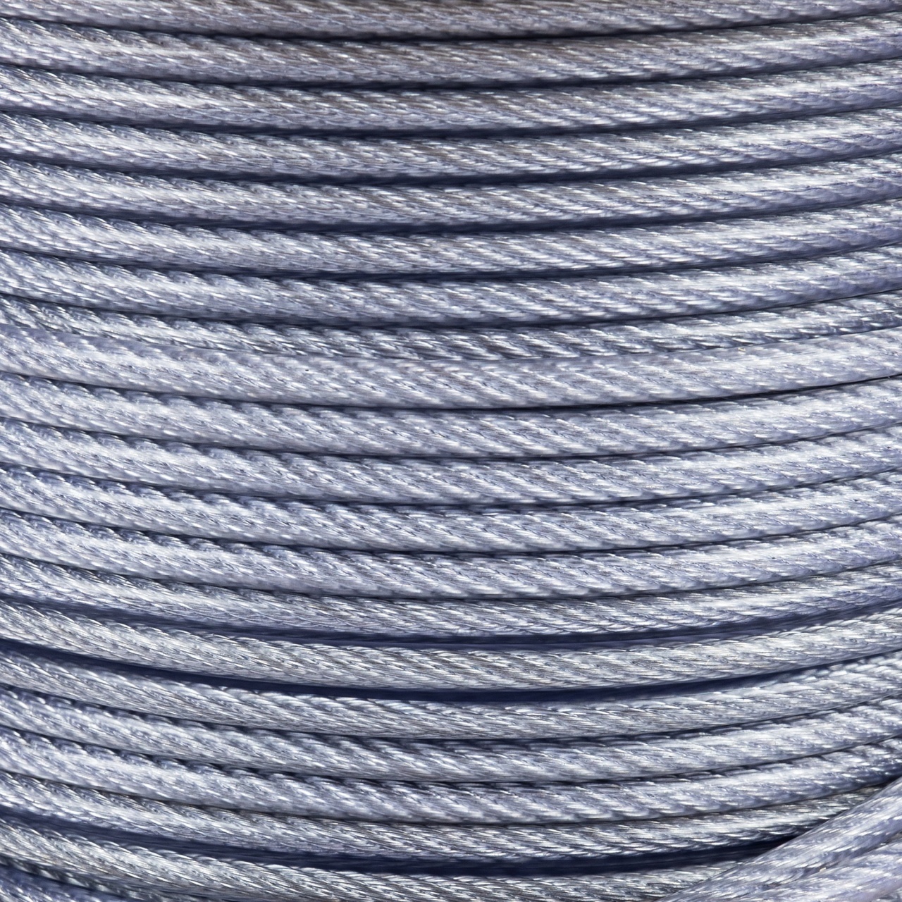 Tambur cablu otel zincat Micul Fermier, plastifiat, diametru 4-5.5mm, lungime 100m [2]