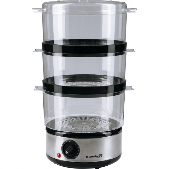 Aparat de gatit la aburi Hausberg HB-1355, 7.2L, 400W [2]