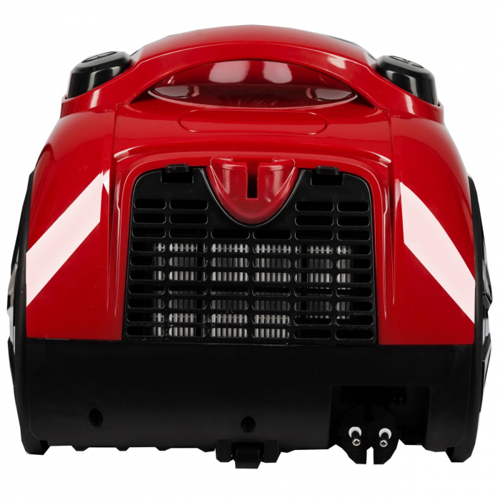 Aspirator cu sac panza Hausberg HB-2004RS, 700W, Capacitate  3L, Rosu [4]