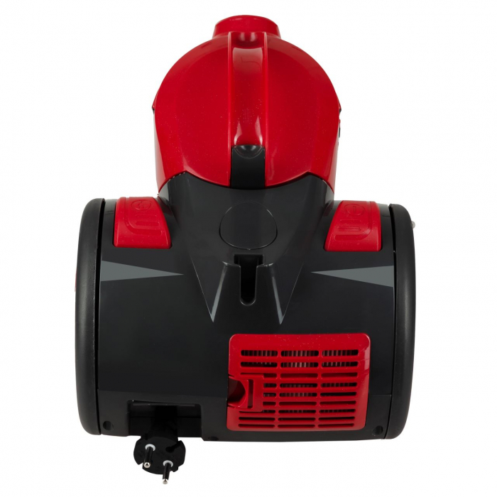 Aspirator fara sac Hausberg HB2090RS, 700W, Ciclonic, Capacitate 1.5L, Rosu [3]