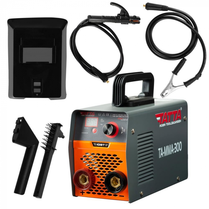 Aparat de sudura Tatta TAMMA300, 300A, electrod 1.6-4.0mm, Accesorii incluse [4]