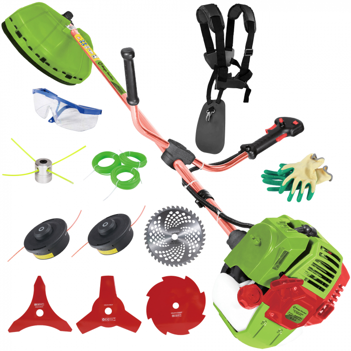 Motocositoare MegaGarden MGD 9600 Profesional, Accesoriu fierastrau, 7.8CP, 14 accesorii incluse, benzina 2 timpi, 12.000RPM [5]