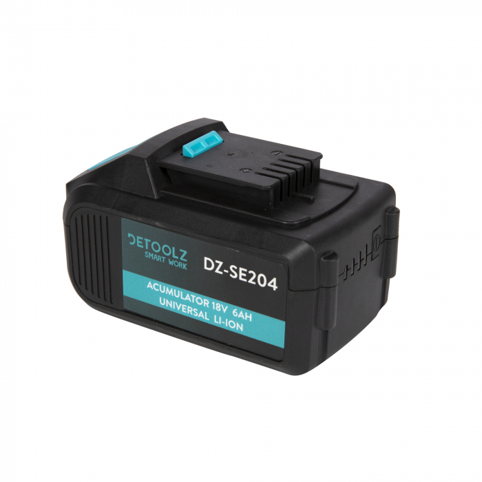 Acumulator Detoolz DZ-SE204, 18V/6Ah, Universal [3]