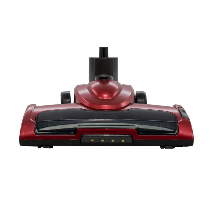 Aspirator vertical 2in1 Hausberg HB-2026RS, 120W, 2 viteze de lucru, Negru/Rosu [3]