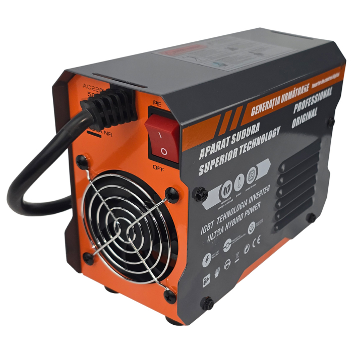 Pachet Aparat de sudura ( Invertor ) Ural MMA 300, Ochelari automati, 4 x Magneti suporti, 1kg electrozi, Cablu 3m, Afisaj Digital, Next Generation [4]
