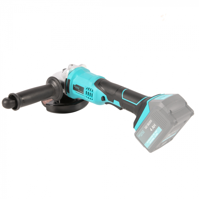 Polizor unghiular Detoolz DZ-SE196, Ø115mm, 18V, 8000RPM, cu perii, fara acumulator si incarcator incluse [2]