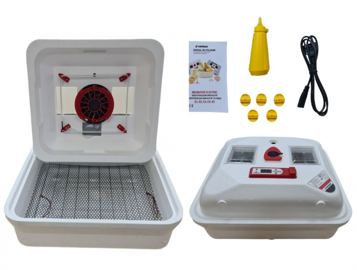 Incubator oua ELEFANT E6, 50W, 220V, 30-40C [3]