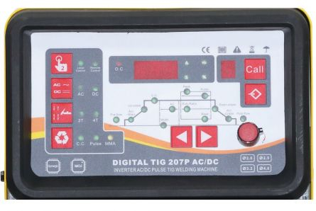 Aparat de sudura invertor Intensiv TIG 207P Digital, AC/DC, 160-200A, 1.6-3.2mm, Accesorii incluse [4]