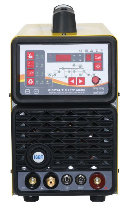 Aparat de sudura invertor Intensiv TIG 207P Digital, AC/DC, 160-200A, 1.6-3.2mm, Accesorii incluse [3]