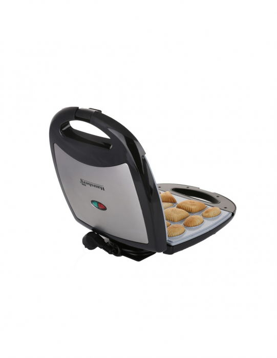 Aparat pentru biscuiti Hausberg HB-3563, 1300W, Capacitate 13 biscuiti, Negru [3]