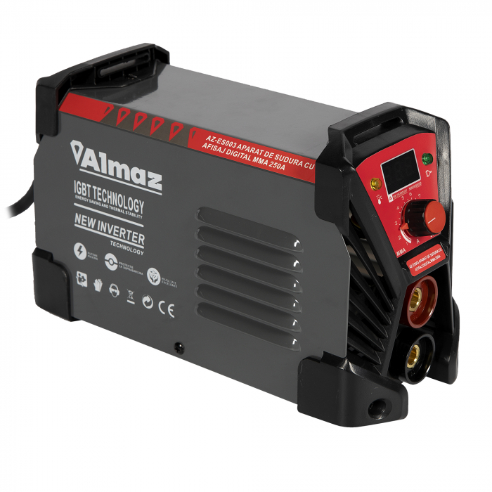 Aparat de sudura tip invertor , almaz mma 250, accesorii incluse